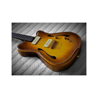 Guitare électrique hollowbody jazz Custom Artisanale - MOQ 1 pc, couleur perso., logo suppl. & plus