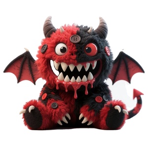 Oem/ODM Halloween đồ chơi dơi sang trọng-Búp bê động vật sang trọng dễ thương, thích hợp cho máy vuốt, quà tặng trang trí quầy, tùy chỉnh số lượng lớn - Product Image 1