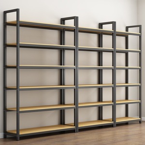 Estantería ajustable de madera ustomizada, estante de exhibición de aperitivos de vino para centro comercial, supermercado y librerías - Product Image 1