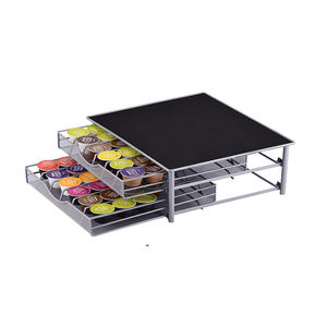 Support pour machine <span class=keywords><strong>Dolce</strong></span> <span class=keywords><strong>Gusto</strong></span> à 2 niveaux, <span class=keywords><strong>tiroir</strong></span> pour capsules de café, double couche, support de rangement pour capsules de café, <span class=keywords><strong>tiroir</strong></span> - Product Image 1