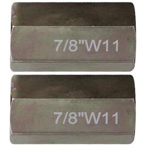 KS TOOLS Juego de adaptadores de rosca 7/8 "x11G, 2 piezas - Product Image 1