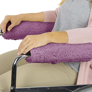 SUREWALHOME Housses d'accoudoir <span class=keywords><strong>Coussin</strong></span> repose-<span class=keywords><strong>bras</strong></span> de chaise lavable Soutien anti-douleur pour coudes et <span class=keywords><strong>bras</strong></span> - Product Image 4