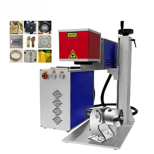 Machine de marquage et de gravure au laser CO2 30W/40W refroidie par air CNC pour le bois et le cuir, prenant en charge les formats DXF/PLT/AI/DWG/DST - Product Image 1