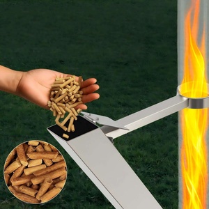 Estufa Rocket Vertical de Acero para Leña y Pellets, Directo de Fábrica |   Calefacción Eficiente para Acampar al Aire Libre en Invierno - Product Image 4