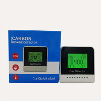 Alarm Co2 Co2 Meter, alat pendeteksi Gas CO2 portabel layar TFT 2.8 inci digital baterai Lithium bawaan