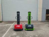 Gerbeur semi-électrique auto-chargeur LTMG 0,5 tonne, gerbeur de palettes 500 kg, chariot élévateur auto-élévateur d'entrepôt, homologué CE