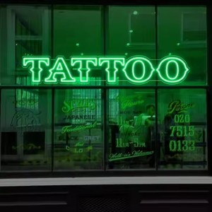 Hình Xăm cửa hàng điện tử quảng cáo Signs.LED thương mại Signs. Neon dấu hiệu hình xăm tường <span class=keywords><strong>design</strong></span>. Custom đèn neon - Product Image 5