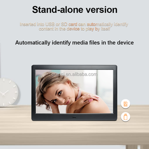 Venta al por mayor de 10 pulgadas Delgado LCD álbum de fotos digital de pantalla táctil USB Tarjeta de unidad con función WiFi y reloj para <span class=keywords><strong>comprar</strong></span> a granel - Product Image 3