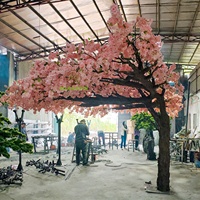 Personnalisable fait à la main 2.4m Faux cerisier faux cerisier arbre de fleurs de cerisier pour centre commercial Restaurant intérieur paysage Design d'intérieur