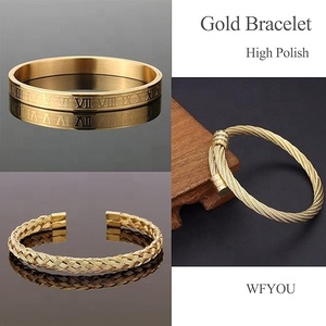Pulsera de Hombre de Acero Inoxidable con Corona y Números Romanos, Diseño Nuevo y Lujoso, 3 Piezas - Product Image 6