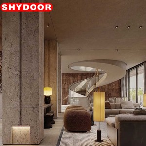 Rampe d'escalier extérieure pour villa, installation facile, design moderne et minimaliste, en <span class=keywords><strong>acier</strong></span> inoxydable 304, main courante soudée haute résistance pour centre commercial et parc - Product Image 1