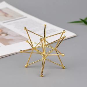 Vente en gros Présentoir en métal pour boules de pierre Base de cristaux de guérison Sphère Stand for <span class=keywords><strong>Dec</strong></span> - Product Image 2