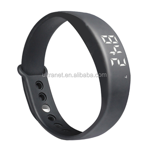 W5P มัลติฟังก์ชั่น USB LED สร้อยข้อมืออัจฉริยะ 3D เครื่องนับก้าวและเครื่องวัดการนอนหลับและเครื่องนับแคลอรี่สีดำเครื่องนับแคลอรี่ - Product Image 1