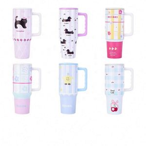 Vaso Térmico de Acero Inoxidable de 40oz con Popote: Botella de Agua Aislada de Alta Calidad para Llevar - Opciones al por Mayor y Personalizadas - Product Image 1