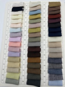 Tissus en viscose extensibles, résistants à l'usure, à la mode, avec une texture similaire au coton et au lin, couleur résistante, pour jupes, coussins, vêtements d'extérieur - Product Image 5
