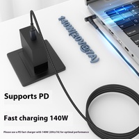 Câble d'alimentation USB Type C vers DC personnalisé 20V 28V PD 140W avec protection OTP pour ordinateurs portables
