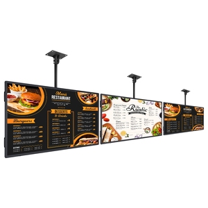Pantalla de Señalización Digital de 43 Pulgadas HD para Montaje en Pared, con Logotipo OEM, para Menús de Comida Rápida en Cafeterías, Tiendas y Restaurantes - Product Image 4