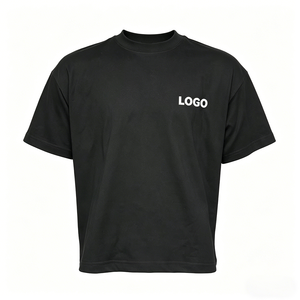 เสื้อยืดสีขาวล้วน พิมพ์ลาย ปักลาย ผ้าฝ้าย 100% เสื้อยืดผู้ชาย ลายเรียบ - Product Image 1