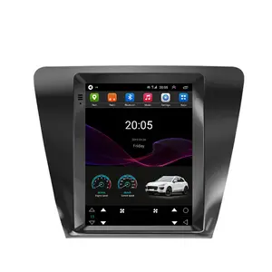 Автомагнитола MINGXIANG, мультимедийный проигрыватель в стиле Тесла, Android 8,1, dvd-проигрыватель для Skoda Octavia, Android-навигация