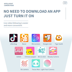 Robot intelligent IA 2022 Q4, rotation à 360°, suivi automatique du <span class=keywords><strong>visage</strong></span>, prise de vue automatique, perche à <span class=keywords><strong>selfie</strong></span> avec stabilisateur et lumière - Product Image 3