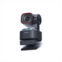 Cámara OBSBOT Tiny3 4K HD para Transmisión en Vivo sin Controladores, con Micrófono Integrado y Almacenamiento en la Nube para Teléfonos Móviles, Computadoras y Tabletas