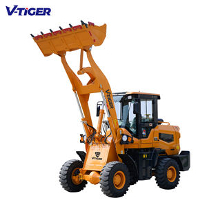 Pequeña retroexcavadora hidráulica diesel CE EPA de alta calidad de <span class=keywords><strong>China</strong></span>, nueva cargadora antideslizante con ruedas - Product Image 2