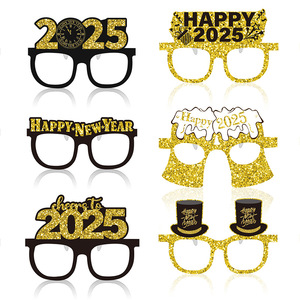 2025 decoración de fiesta de año nuevo 2025 gafas 3D de Año Nuevo <span class=keywords><strong>Hola</strong></span> 2025 gafas para feliz decoración de Año Nuevo - Product Image 1