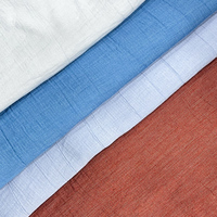 Tissu en polyester 100 % teint en fil, tissé uni, 180 g/m², de haute qualité, pour vêtements et robes, vente en gros