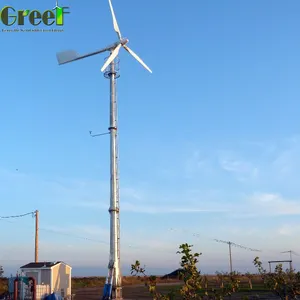 Windkraft anlage 10kW System generator Spiral Windkraft anlage mit horizontaler Achse