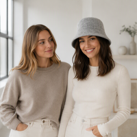 Chapeau de sauna en feutre de laine australienne 100% pour la douche et le spa, protection des cheveux, doux, réutilisable, chapeau de bain de luxe, logo personnalisé