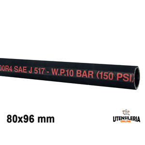 SAE/100/R4/Flex ท่อยางสำหรับของเหลวไฮดรอลิกน้ำมันและเชื้อเพลิง80x96มม. (20ม.) - Product Image 1