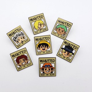 Broches en émail dur personnalisées, mignonnes, miniatures, de style dessin animé, pour vêtements, épingles à revers pour anime japonais - Product Image 1