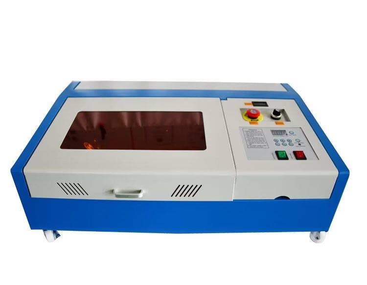 New product 40w 50w Mini Laser Stamp Engraver Co2 Laser Seals Engraving making machine