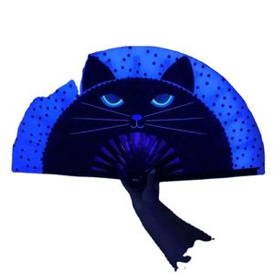 Abanico Plegable UV con Logotipo Personalizado Impreso, de Bambú y Tela, para Regalos Empresariales, Nuevo Estilo 2023, Venta al Por Mayor - Product Image 3