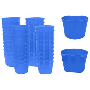 ידידותי לסביבה ציפור פלסטיק ציפור כלוב כוסות עוף ושתה לקערה עבור עוף וירון - Product Image 5