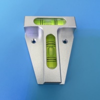 Niveau à bulle magnétique REALMAX en aluminium, double bulle, coque métallique, niveau de positionnement triangulaire, vente en gros