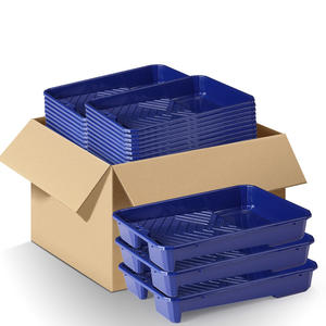 पेशेवर diy पेंट रोलर ट्रे चिप ब्रश रोलर घरेलू पेंटिंग आपूर्ति दीवार छत की सफाई के लिए उपकरण - Product Image 5