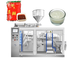 Ce được phê duyệt chất lượng cao rộng đậu dán/thực phẩm nước sốt/dầu/Mật Ong/Lotion điền <span class=keywords><strong>doypack</strong></span> máy đóng gói - Product Image 1