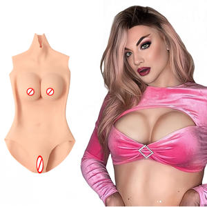 Body de Silicona de Alta Calidad para Crossdresser, Prótesis de Senos Falsos de Silicona para Drag Queen - Product Image 1