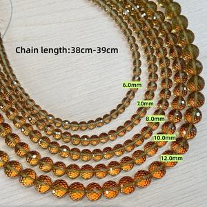 Tasbih 6-<span class=keywords><strong>12mm</strong></span> Farbwechselnde Runde Kristall- und Glasperlen - DIY Halsketten Lose Perlen BOCARMAN Fabriklieferung Großhandel - Product Image 5