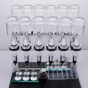 Tùy Chỉnh 200Ml 375Ml Số Lượng Lớn Nước Hoa Thanh Chai Nước Hoa Dầu Hiển Thị Đứng Phễu Thủy Tinh Nước Hoa Thanh Dispenser - Product Image 3