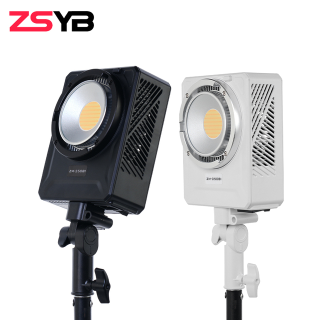ZSYB High CRI ZM-350Bi Handheld Portable Dimmable Camera Studio 300W Led COB Video Photographic Light