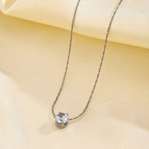 CZ Pierre Patte Pendentif Collier Haute Qualité En Gros Personnalisé Pas Cher À La Mode Cubique Zircon Lien Chaîne Patte Charme Collier - Product Image 3