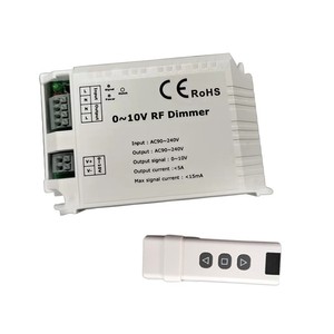 0-10V <span class=keywords><strong>dimmer</strong></span> 230V controlador de <span class=keywords><strong>led</strong></span> de control remoto inalámbrico de RF, USB a UART, FIFO, 110V, <span class=keywords><strong>220V</strong></span> 230V de larga distancia 20M control remoto 0-10v <span class=keywords><strong>led</strong></span> <span class=keywords><strong>dimmer</strong></span> - Product Image 1
