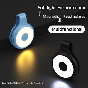 Magnetic Mobile Phone Fill Light, Photography Camera, Soft Light, <b>Live</b> <b>Streaming</b>, Three-color Temperature LED Light, Adjustable - Product Image 1