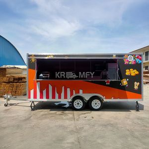 Remolques de Comida Móviles de Catering Comercial Personalizados 2025, Camión Rápido para Barbacoa con Equipamiento de Cocina Completo - Product Image 5