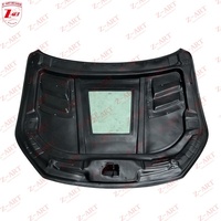 Z-ART 2014+ Capot moteur en fibre de carbone transparente pour Maserati Ghibli, couvercle de moteur en fibre de carbone pour Ghibli, capot avant