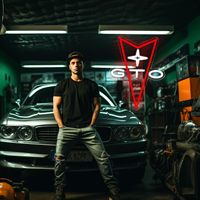 Enseigne néon LED avec logo GTO Neonawall, lumière murale personnalisable rouge et blanche à intensité variable pour garage, atelier automobile, man cave et cadeau pour les passionnés de voitures