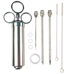Vente flash : Kit de marinade pour viande de 2 oz, machine à <span class=keywords><strong>saumure</strong></span> pour dinde, ensemble de seringues à injecter des assaisonnements - Product Image 1