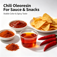 Extrait d'herbes naturel de qualité alimentaire, oléorésine de capsicum liquide en bouteille, plusieurs grades Shu pour l'assaisonnement et la coloration des aliments